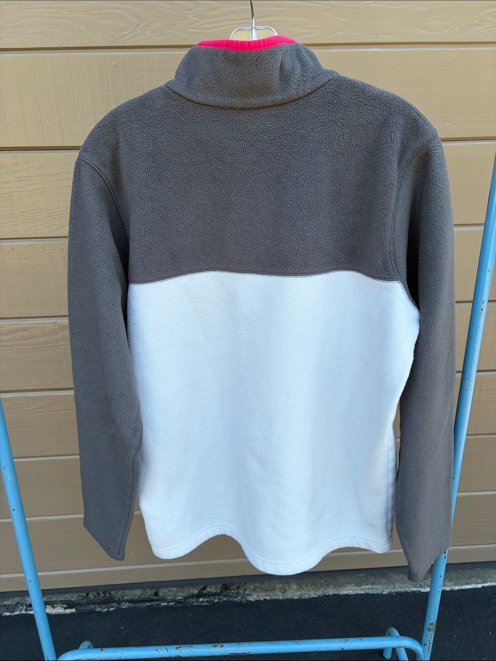 Columbia Fleece Quarter Snap Pullover M - Picture 4 of 8
